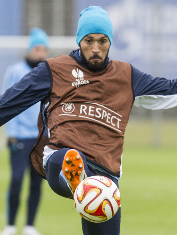 Открытая тренировка «Зенита» перед матчем 1/8 финала Лиги Европы УЕФА с «Торино»