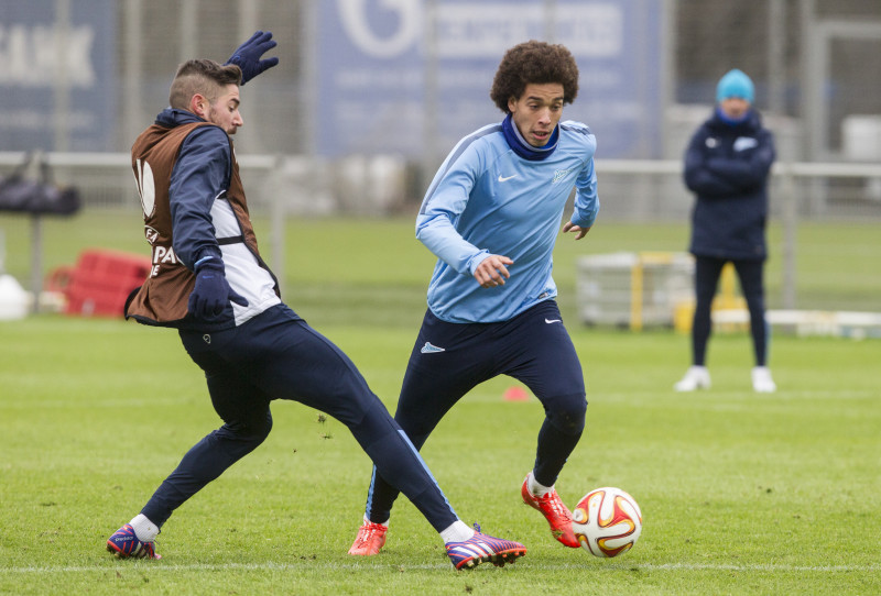 Открытая тренировка «Зенита» перед матчем 1/8 финала Лиги Европы УЕФА с «Торино»