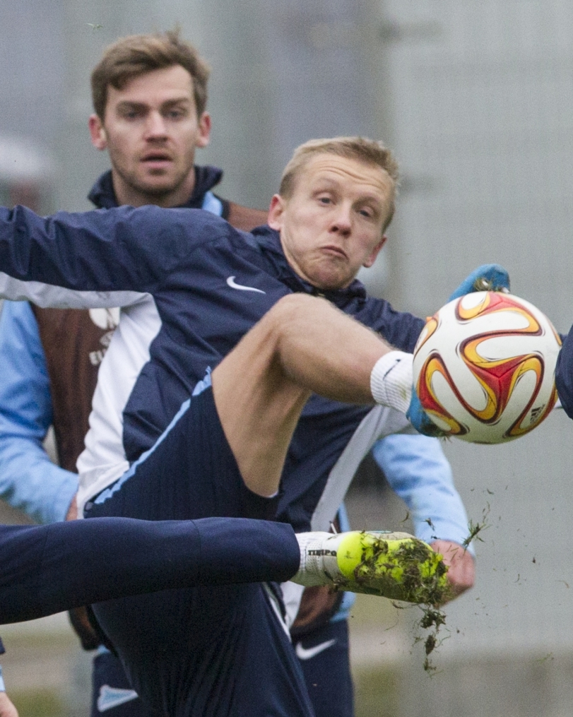 Открытая тренировка «Зенита» перед матчем 1/8 финала Лиги Европы УЕФА с «Торино»