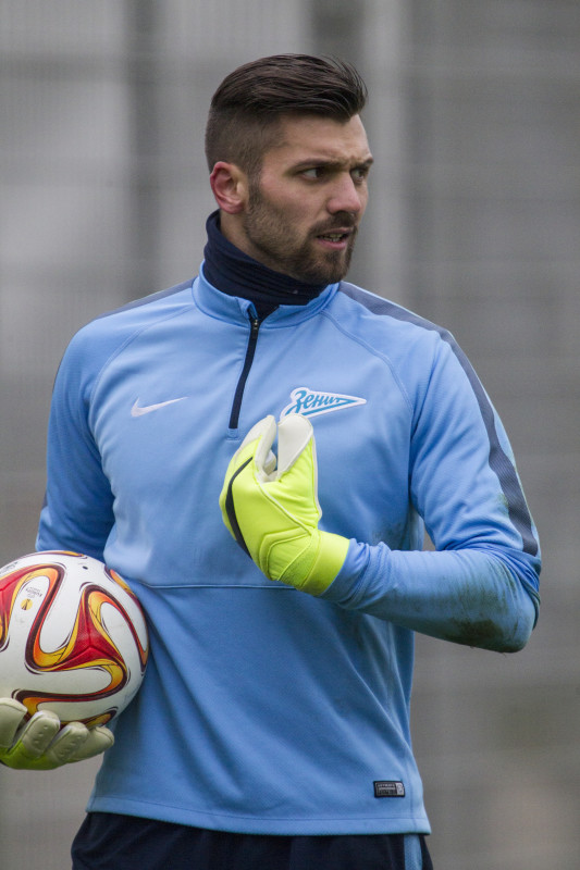 Открытая тренировка «Зенита» перед матчем 1/8 финала Лиги Европы УЕФА с «Торино»