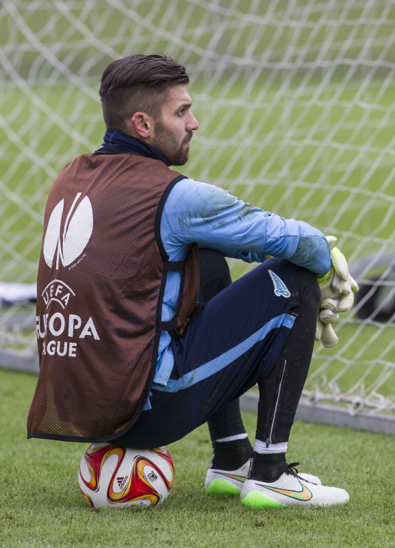 Открытая тренировка «Зенита» перед матчем 1/8 финала Лиги Европы УЕФА с «Торино»