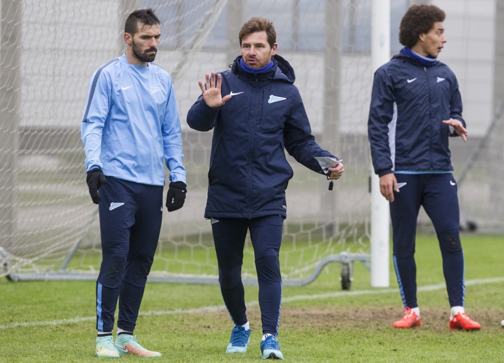 Открытая тренировка «Зенита» перед матчем 1/8 финала Лиги Европы УЕФА с «Торино»