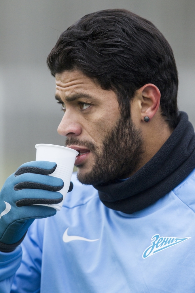 Открытая тренировка «Зенита» перед матчем 1/8 финала Лиги Европы УЕФА с «Торино»