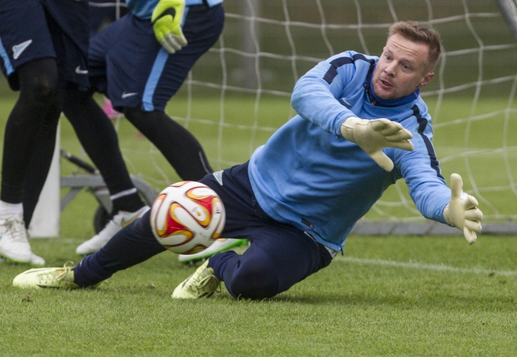 Открытая тренировка «Зенита» перед матчем 1/8 финала Лиги Европы УЕФА с «Торино»