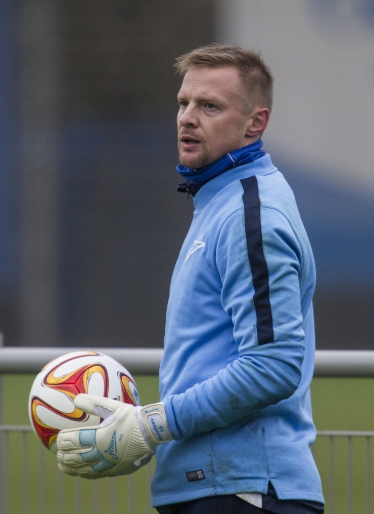 Открытая тренировка «Зенита» перед матчем 1/8 финала Лиги Европы УЕФА с «Торино»