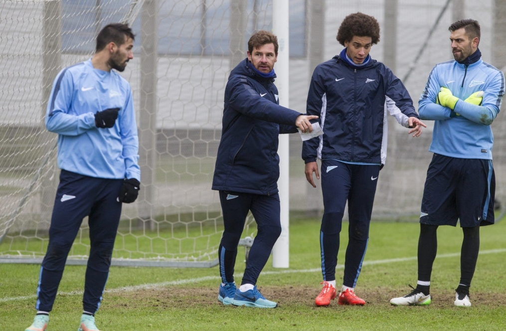 Открытая тренировка «Зенита» перед матчем 1/8 финала Лиги Европы УЕФА с «Торино»