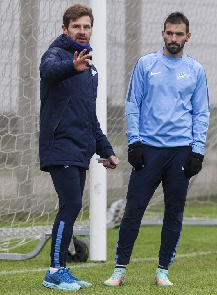 Открытая тренировка «Зенита» перед матчем 1/8 финала Лиги Европы УЕФА с «Торино»