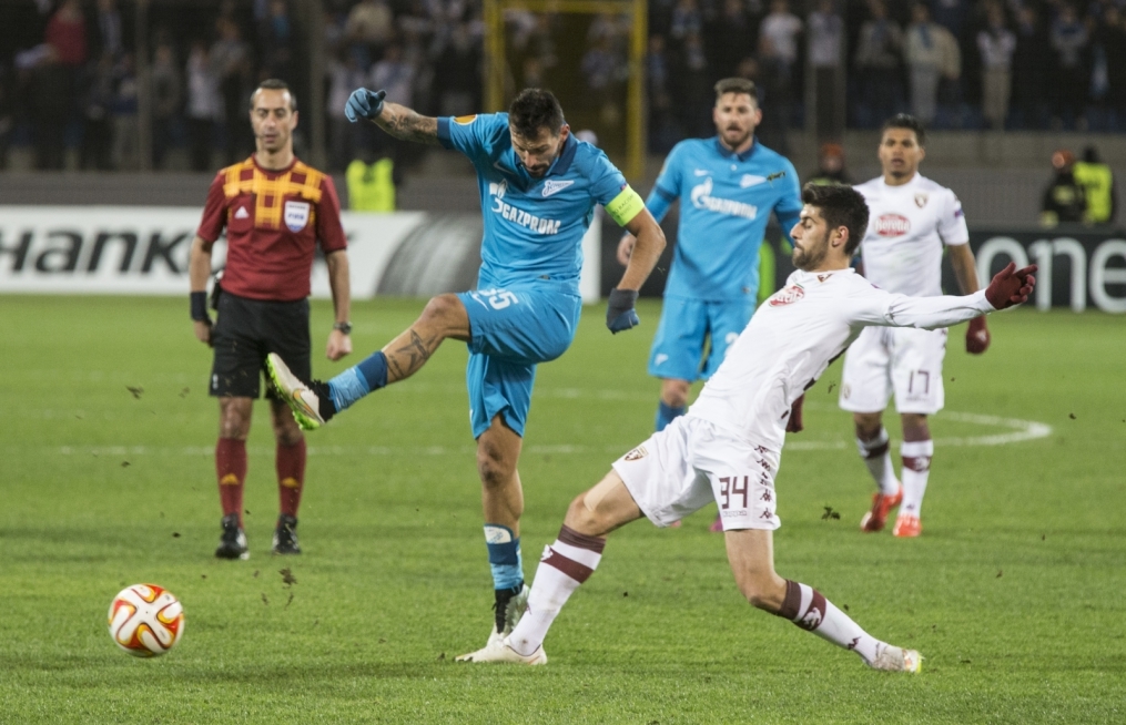 Лига Европы УЕФА, 1/8 финала, «Зенит» — «Торино»