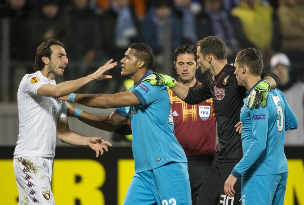 Лига Европы УЕФА, 1/8 финала, «Зенит» — «Торино»