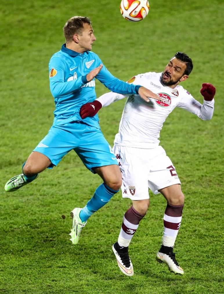 Лига Европы УЕФА, 1/8 финала, «Зенит» — «Торино»