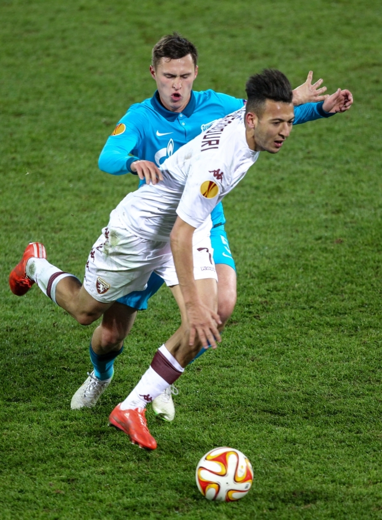 Лига Европы УЕФА, 1/8 финала, «Зенит» — «Торино»