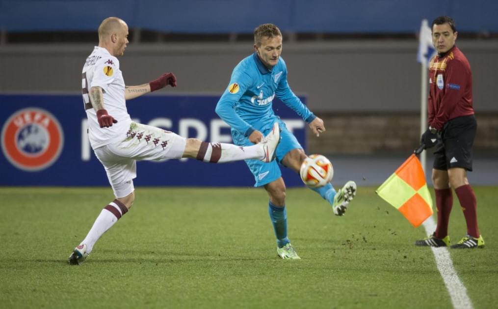 Лига Европы УЕФА, 1/8 финала, «Зенит» — «Торино»