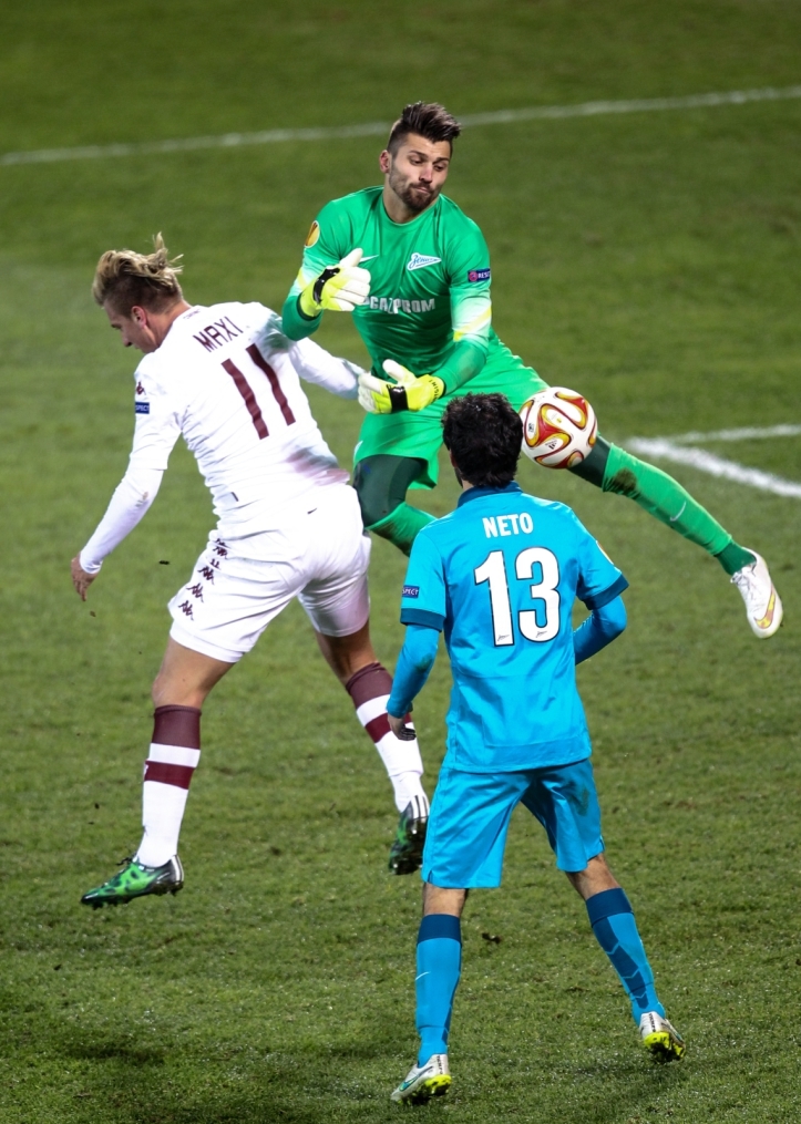 Лига Европы УЕФА, 1/8 финала, «Зенит» — «Торино»