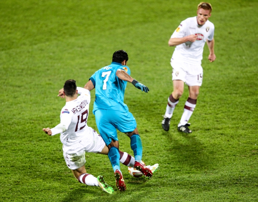 Лига Европы УЕФА, 1/8 финала, «Зенит» — «Торино»