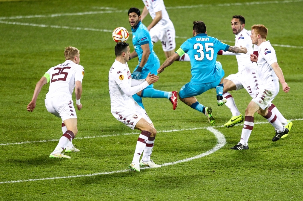 Лига Европы УЕФА, 1/8 финала, «Зенит» — «Торино»