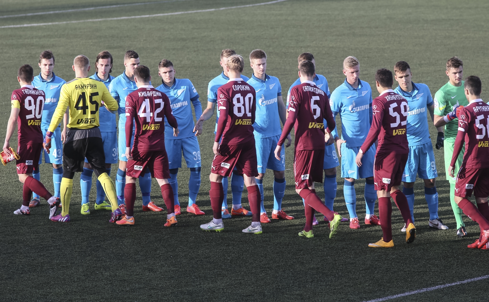 Молодежное Первенство РФПЛ 2014/15, «Зенит» — «Рубин»