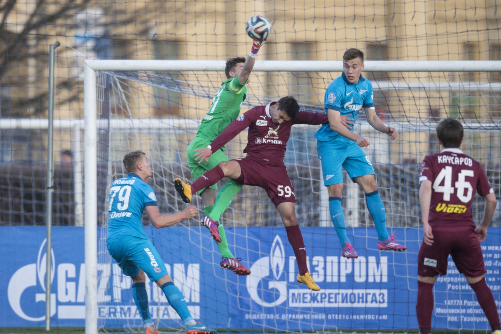 Молодежное Первенство РФПЛ 2014/15,«Зенит» — «Рубин»