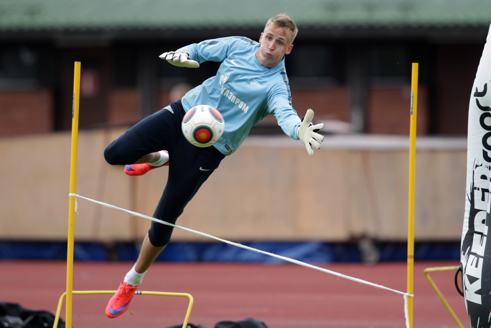 Тренировка «Зенита»-2 на сборе в Леппявирте 7 июля