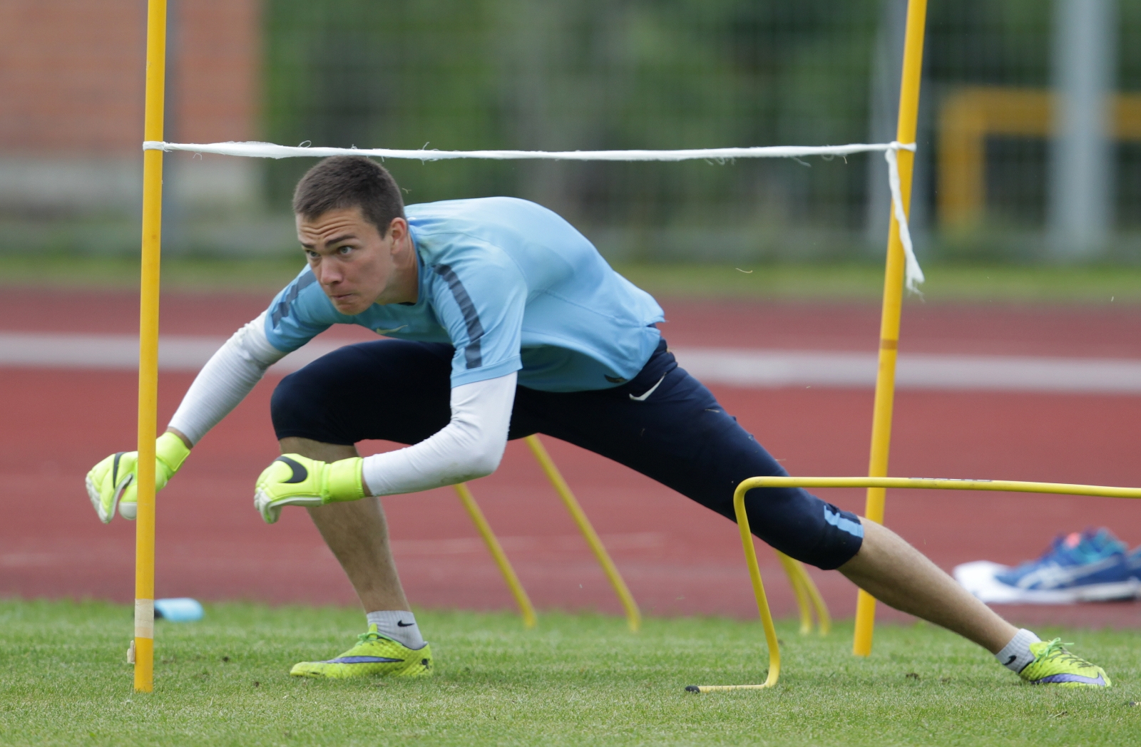 Тренировка «Зенита»-2 на сборе в Леппявирте 7 июля