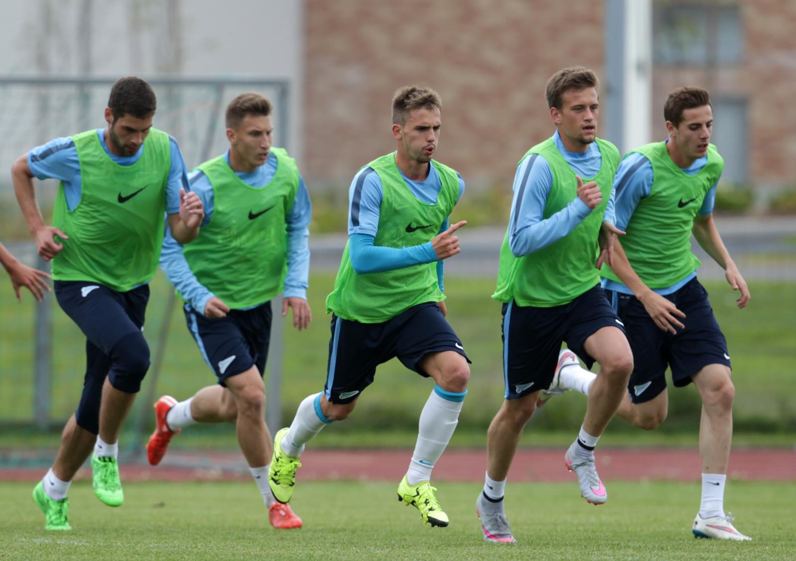 Тренировка «Зенита»-2 на сборе в Леппявирте 7 июля