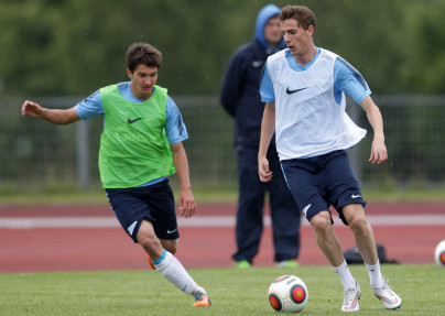 Тренировка «Зенита»-2 на сборе в Леппявирте 7 июля