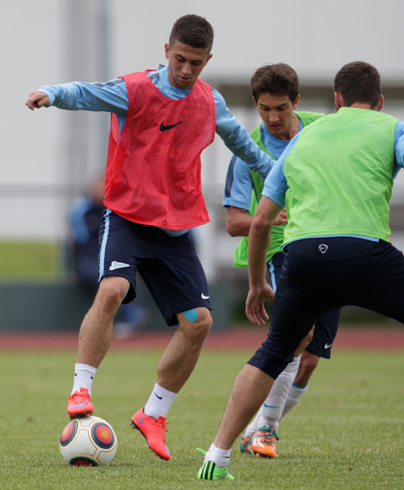 Тренировка «Зенита»-2 на сборе в Леппявирте 7 июля