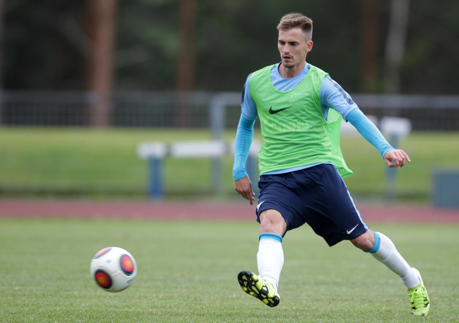 Тренировка «Зенита»-2 на сборе в Леппявирте 7 июля