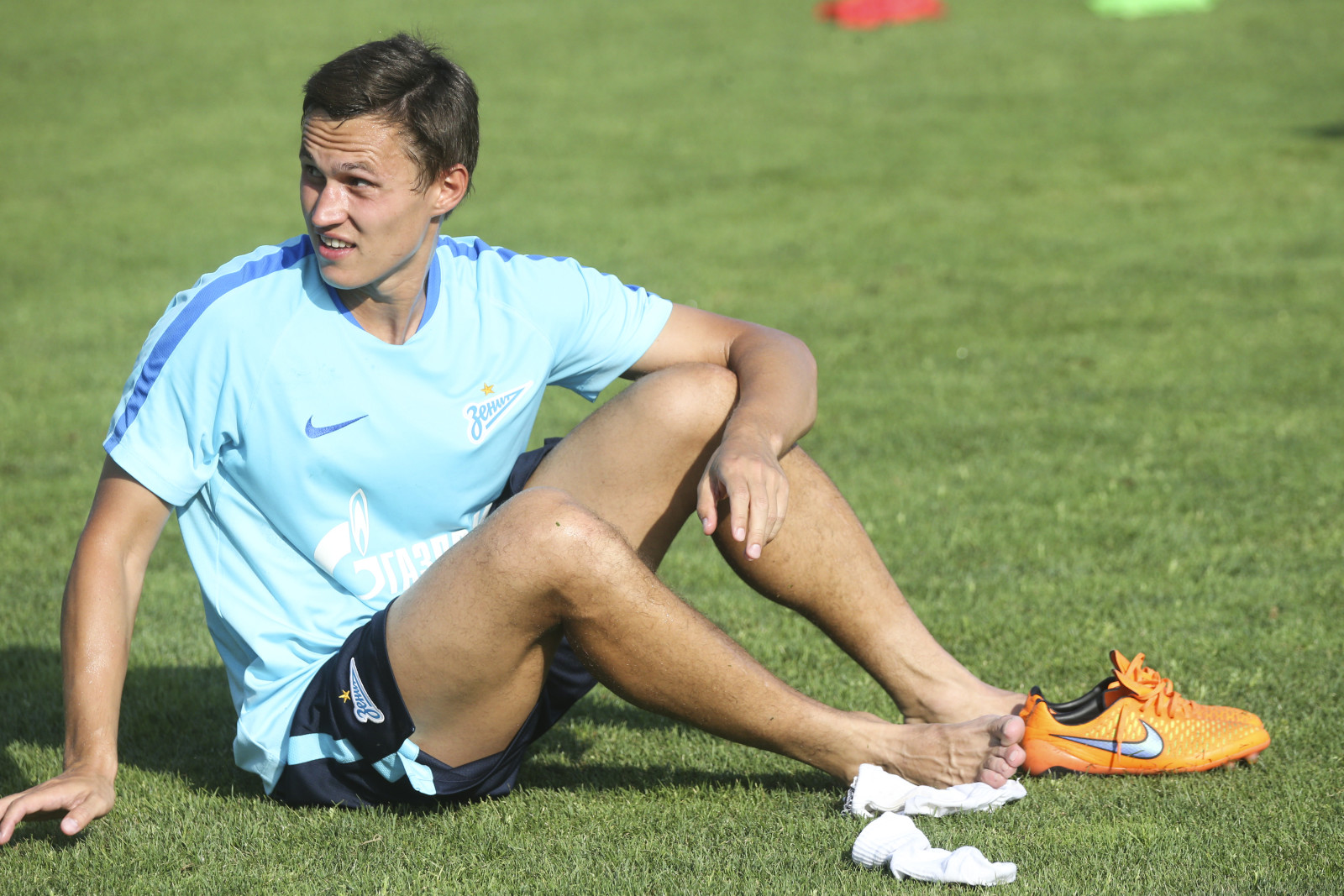 Сборы в Австрии: 7 июля, вечерняя тренировка