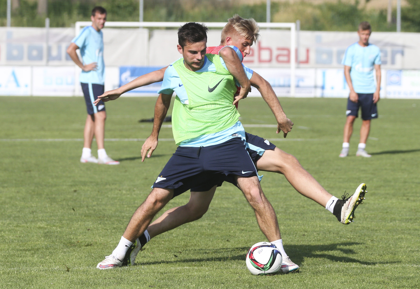 Сборы в Австрии: 7 июля, вечерняя тренировка