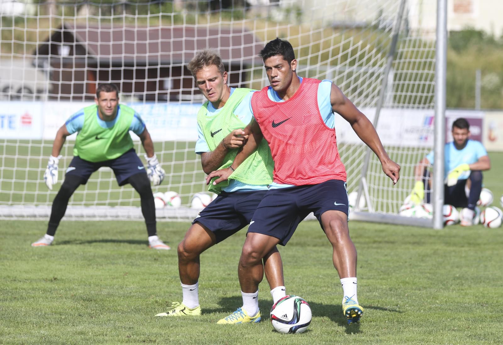 Сборы в Австрии: 7 июля, вечерняя тренировка