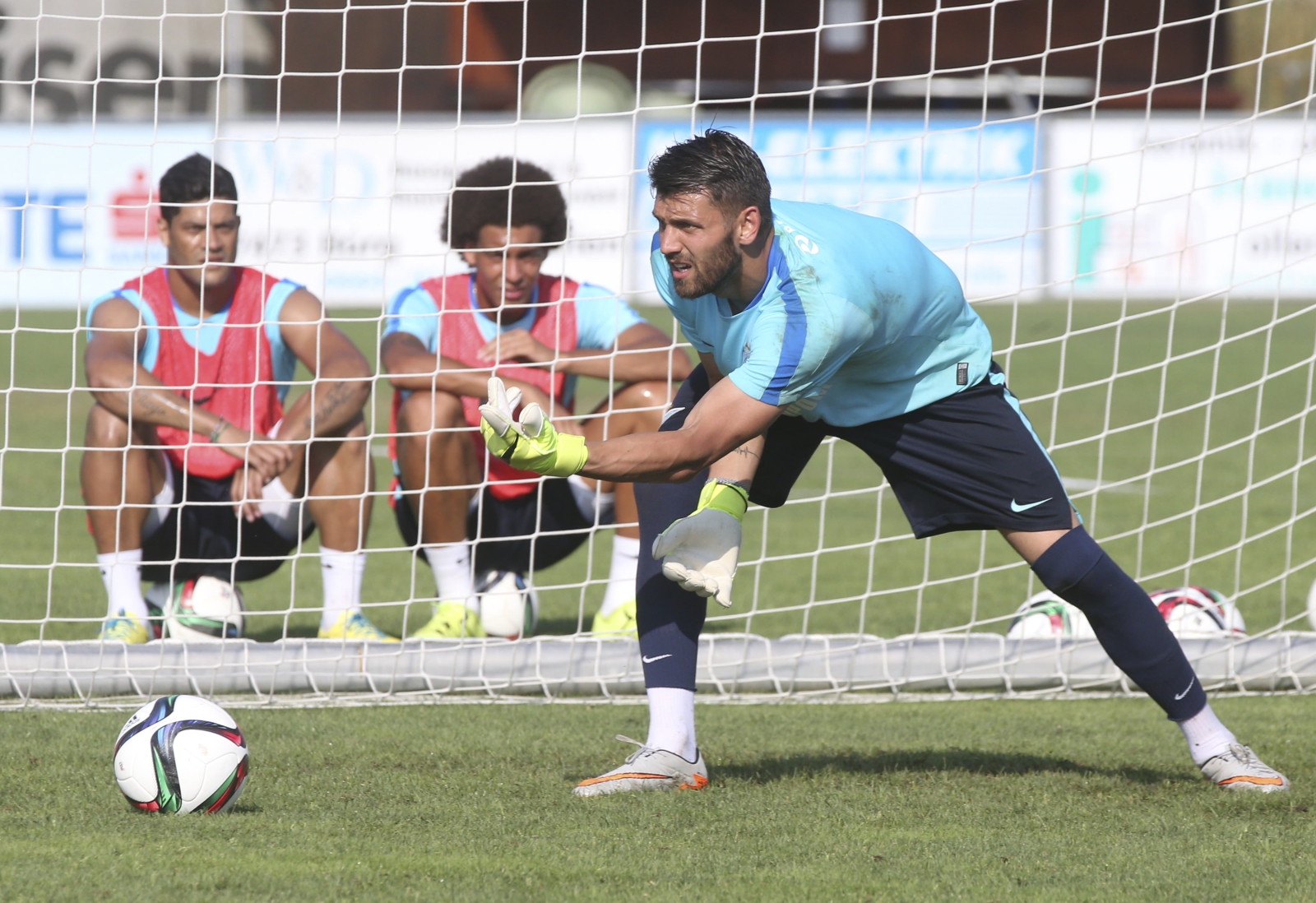 Сборы в Австрии: 7 июля, вечерняя тренировка