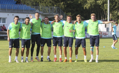 Сборы в Австрии: 7 июля, вечерняя тренировка