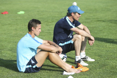 Сборы в Австрии: 7 июля, вечерняя тренировка