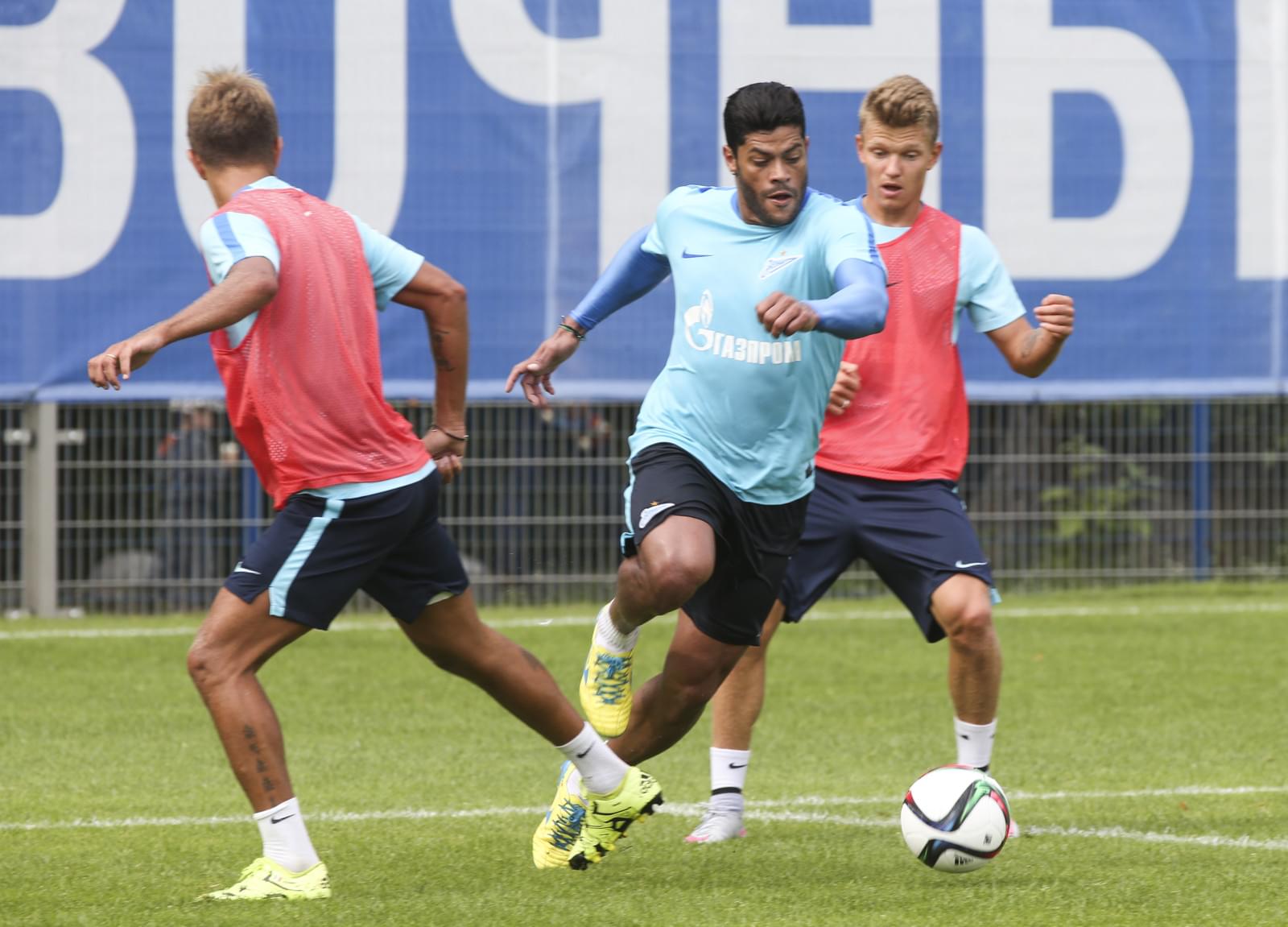 Тренировка «Зенита» перед матчем с «Динамо»