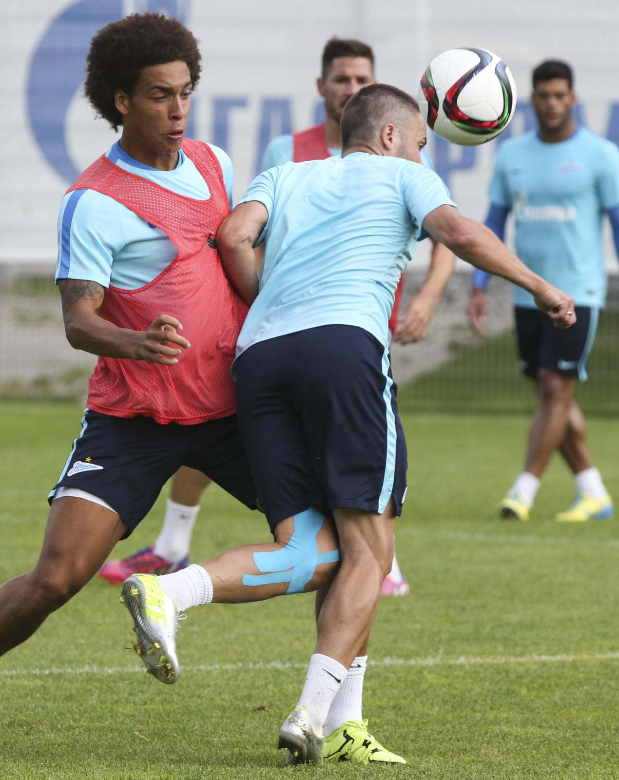 Тренировка «Зенита» перед матчем с «Динамо»