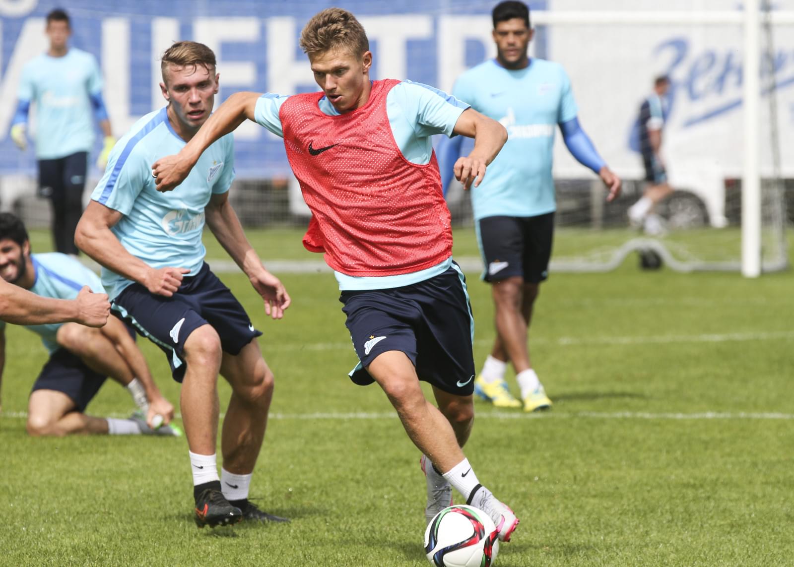 Тренировка «Зенита» перед матчем с «Динамо»