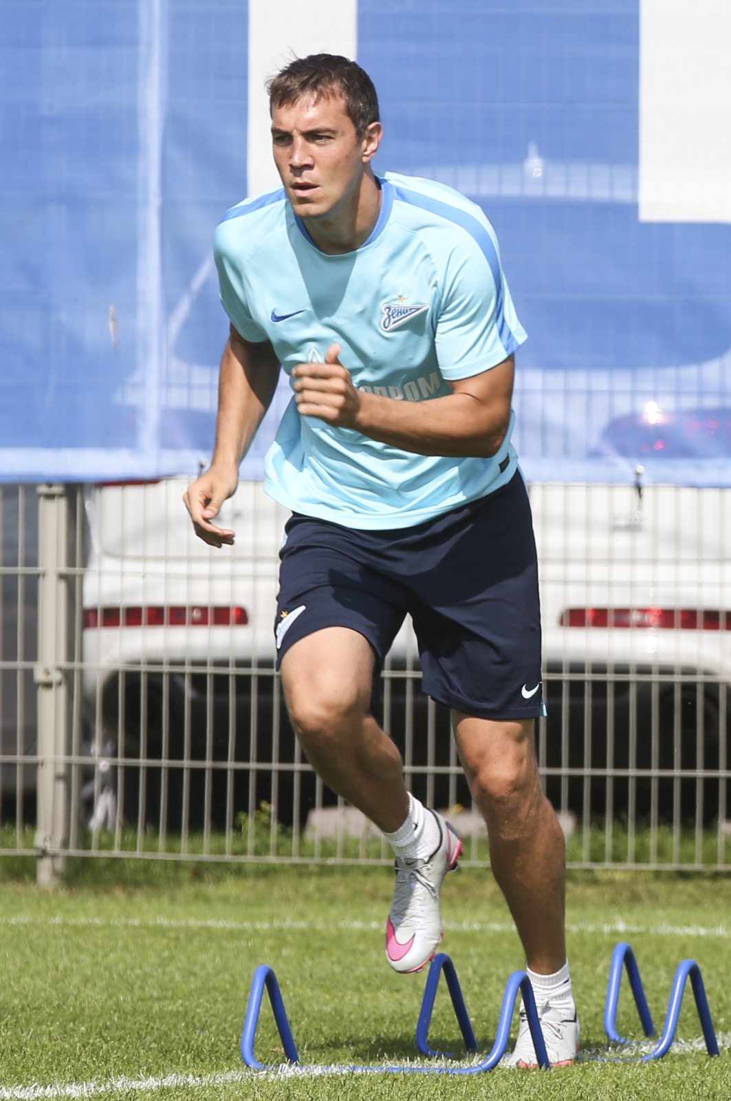 Тренировка «Зенита» перед матчем с «Динамо»