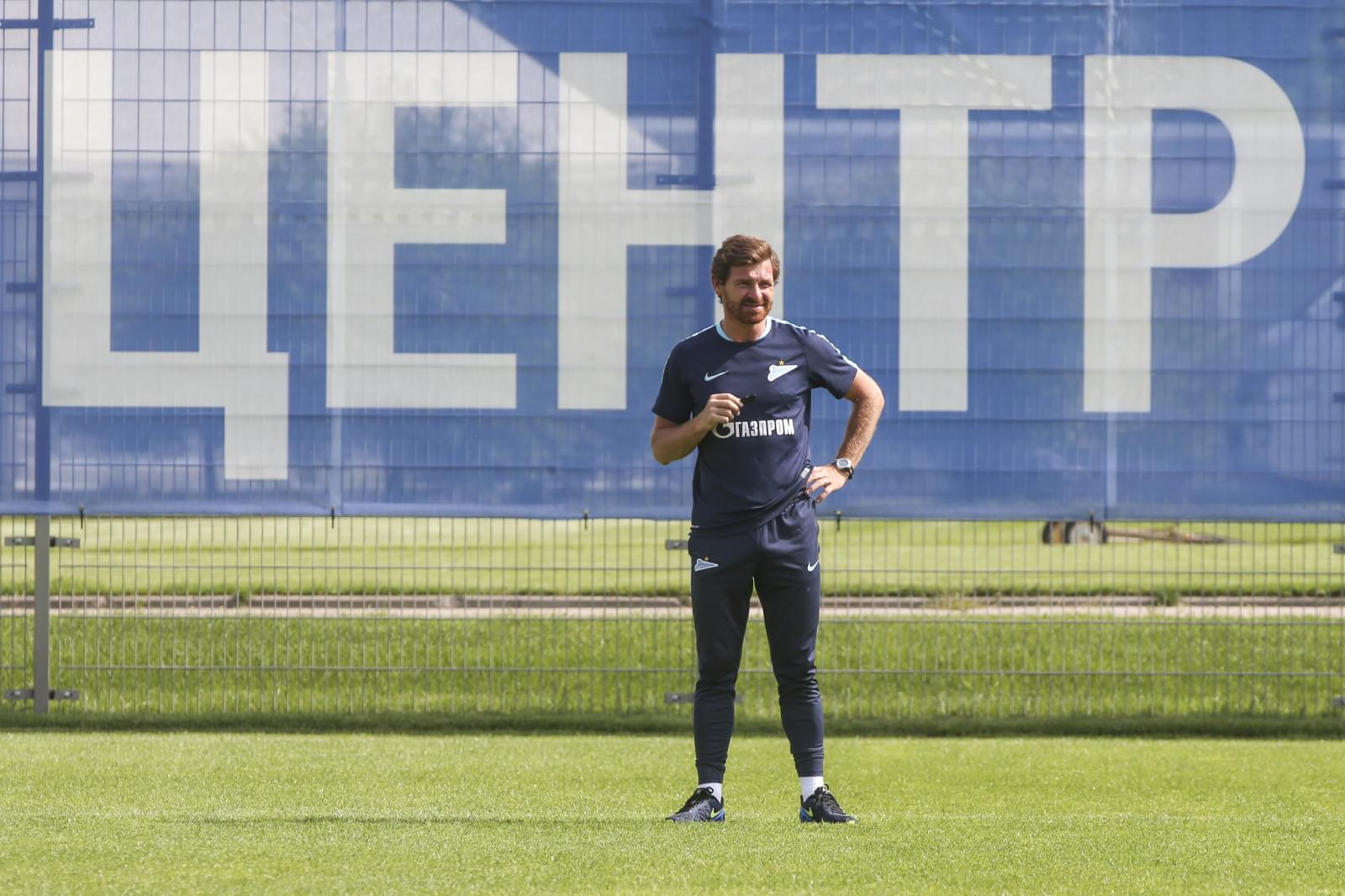 Тренировка «Зенита» перед матчем с «Динамо»