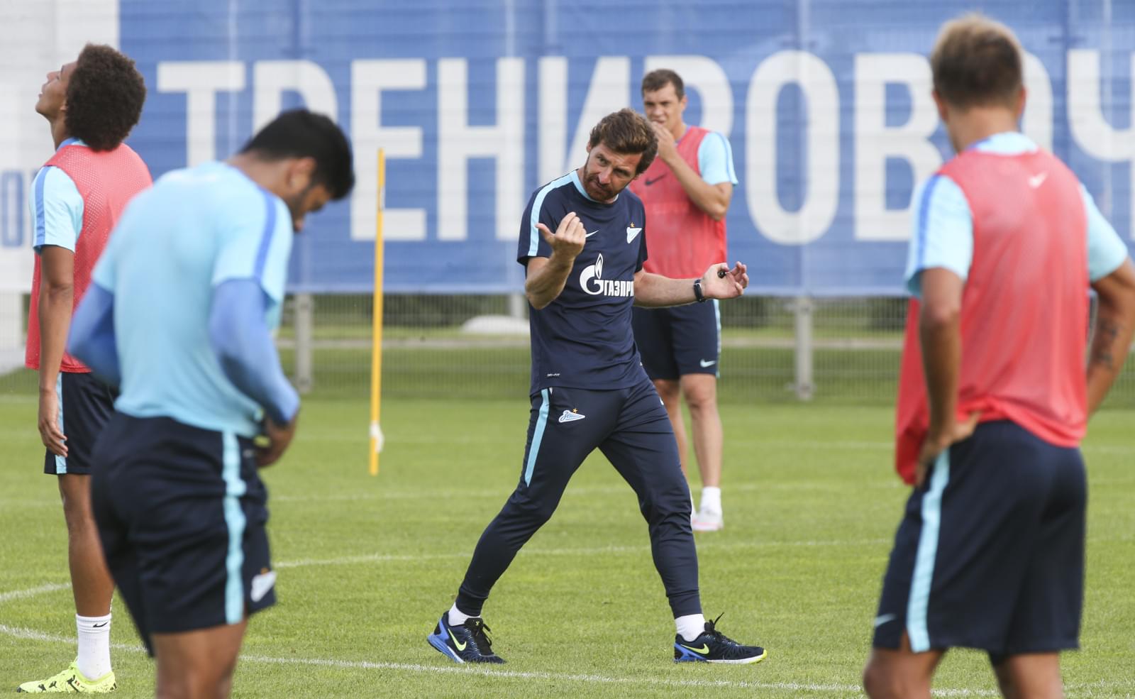 Тренировка «Зенита» перед матчем с «Динамо»