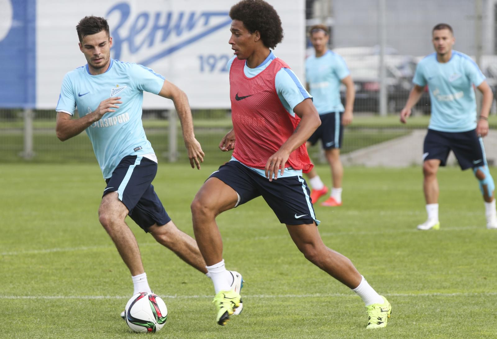 Тренировка «Зенита» перед матчем с «Динамо»