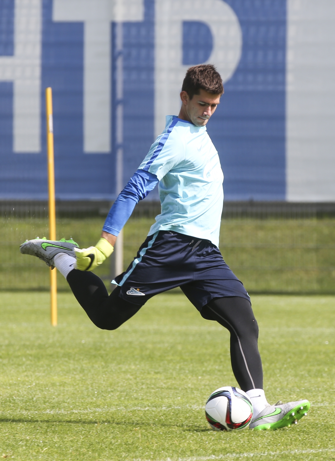 Тренировка «Зенита» перед матчем с «Динамо»