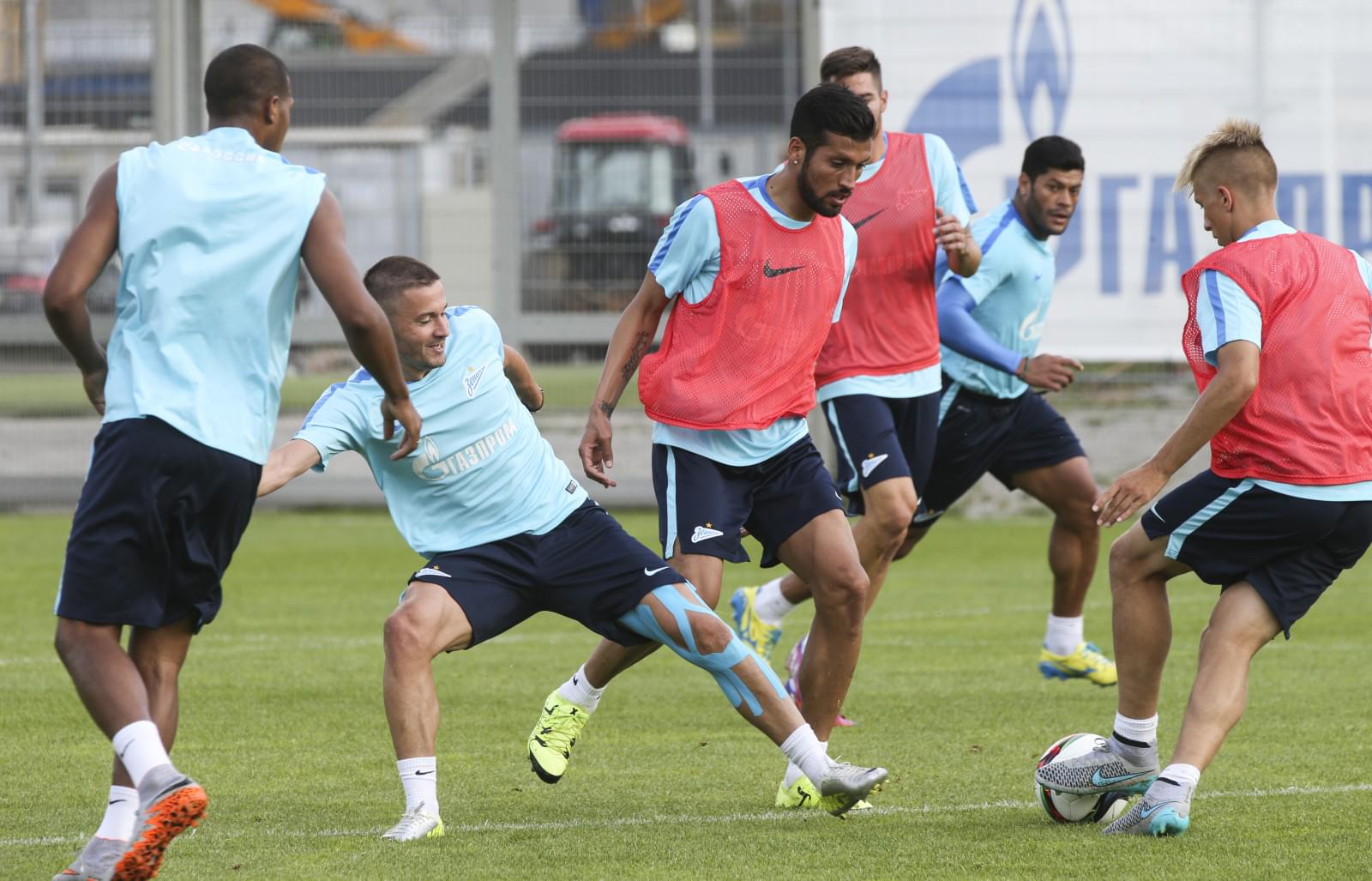 Тренировка «Зенита» перед матчем с «Динамо»
