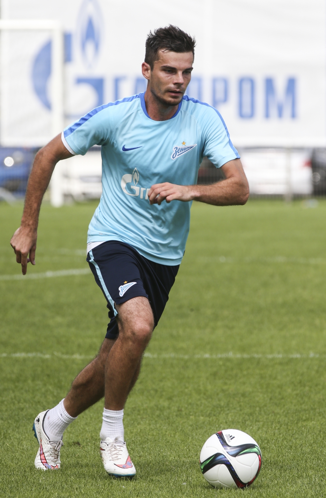 Тренировка «Зенита» перед матчем с «Динамо»