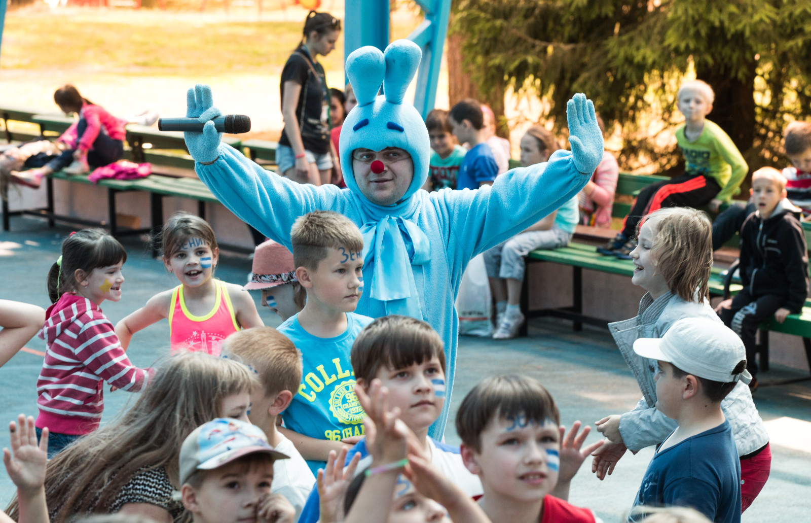 Синегривый Лев посетил детский лагерь «Звездный»