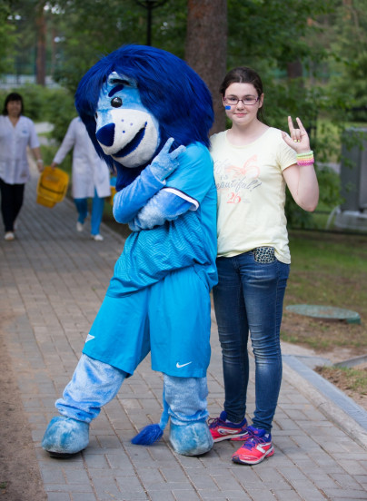 Синегривый Лев посетил детский лагерь «Звездный»