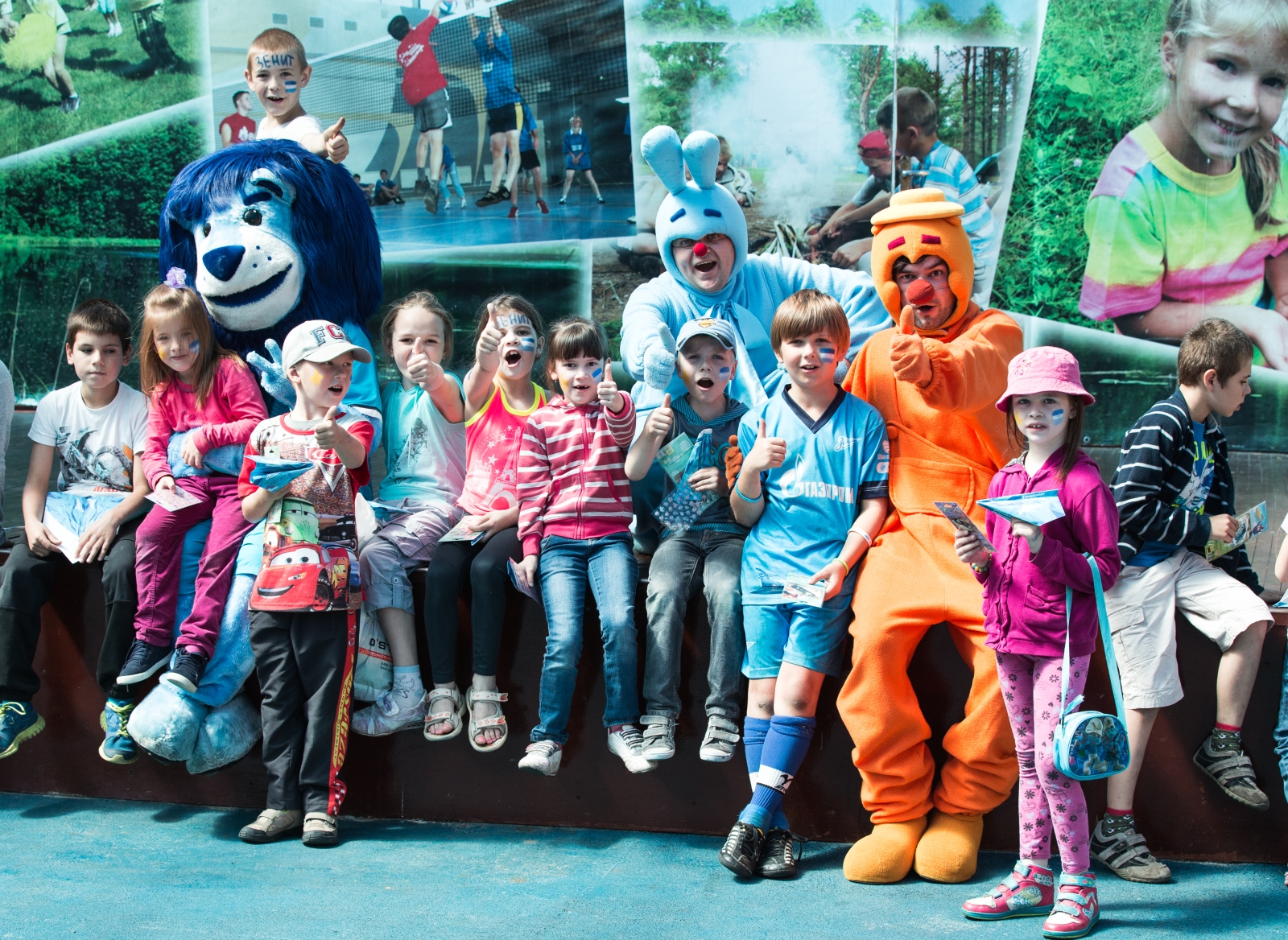 Синегривый Лев посетил детский лагерь «Звездный»