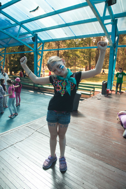 Синегривый Лев посетил детский лагерь «Звездный»