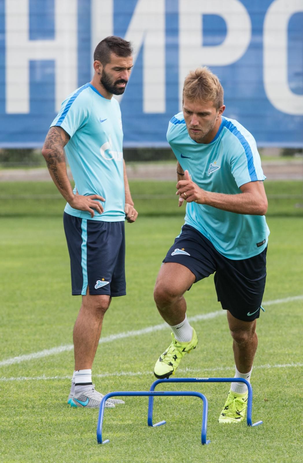 Открытая тренировка «Зенита», перед матчем с «Тереком»