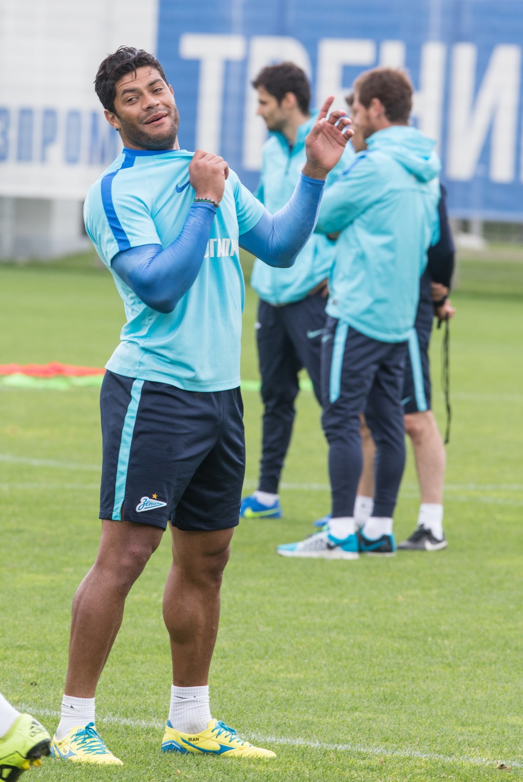 Открытая тренировка «Зенита», перед матчем с «Тереком»