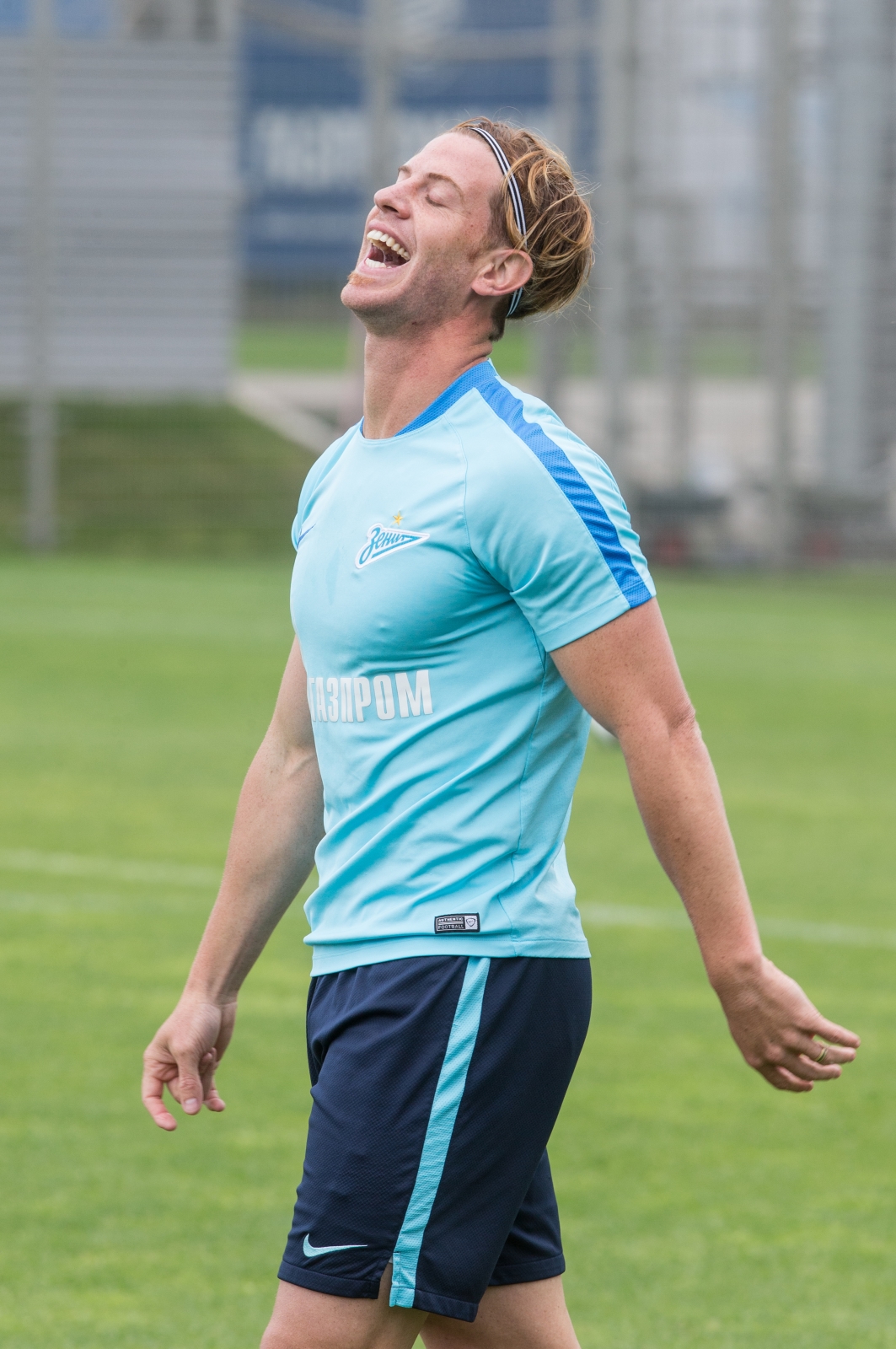 Открытая тренировка «Зенита», перед матчем с «Тереком»